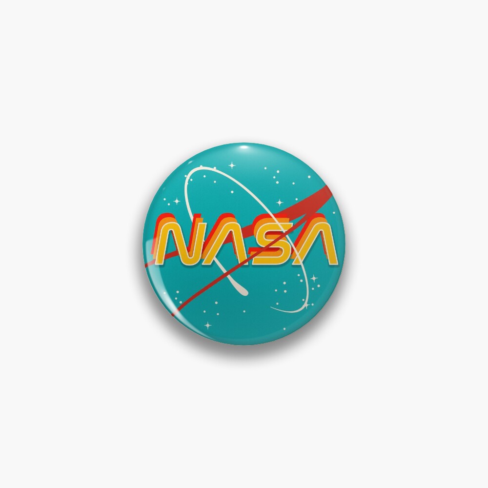 NASA RETRO Pin