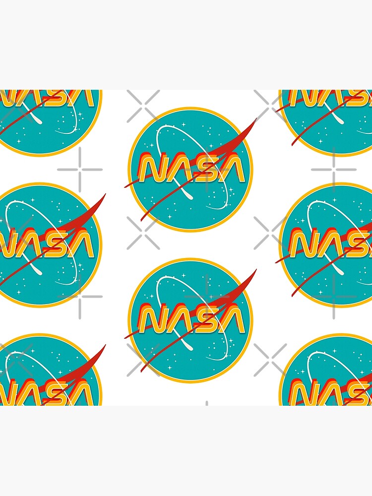 NASA RETRO Sticker for Sale by Emily Zigo