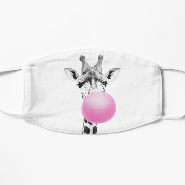 Bubblegum Blowing Giraffe Mask