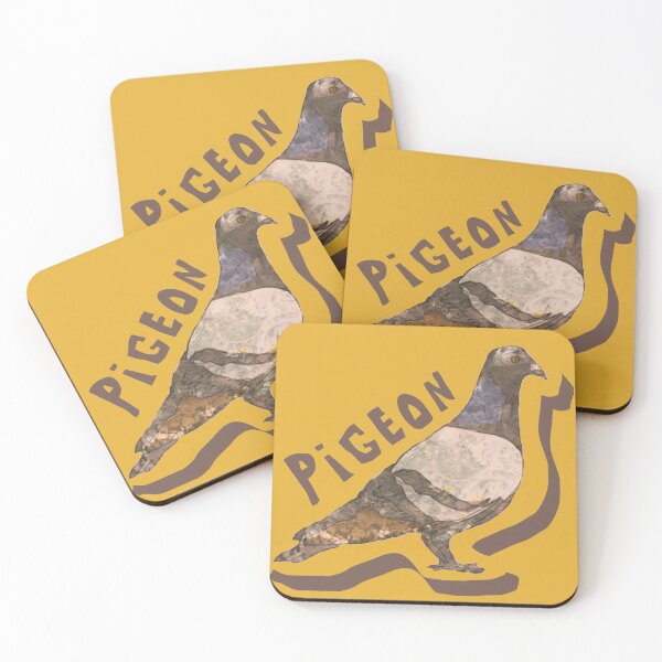 Aperçu de l'œuvre 'Pigeon' créée et vendue par Tulsi illustrates.