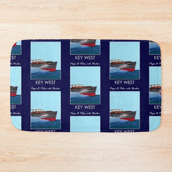 Item preview, Papa & Pilar into Key West Harbor Key West designed and sold by Motorzooi.