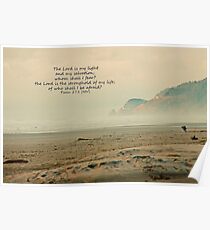 Psalm 27:1 Poster