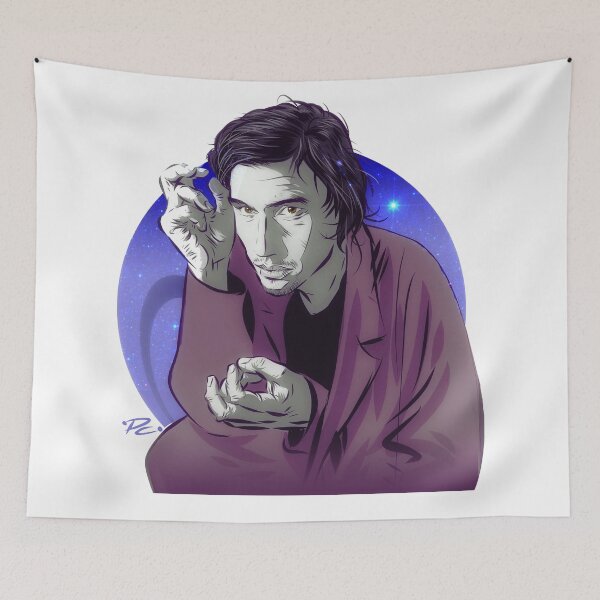 Item preview, Adam Driver - An illustration by Paul Cemmick designed and sold by TIGERDAVER.