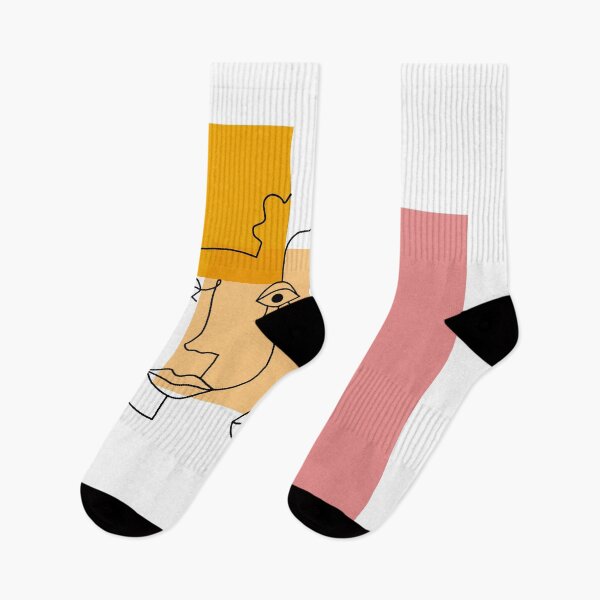 Item preview, COLOR BLOCK LINE FACES designed and sold by Emily Zigo.