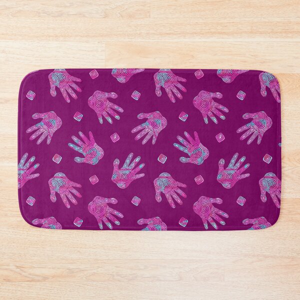 Item preview, Spiral Hand Print Magenta designed and sold by Olooriel.