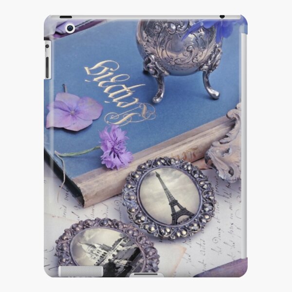 Vintage Blue Paris iPad Snap Case