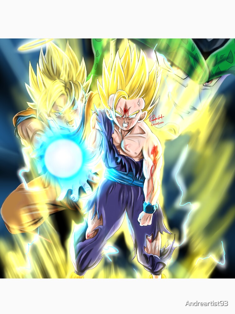Dragon Ball Z Gohan Vs Cell Kamehameha