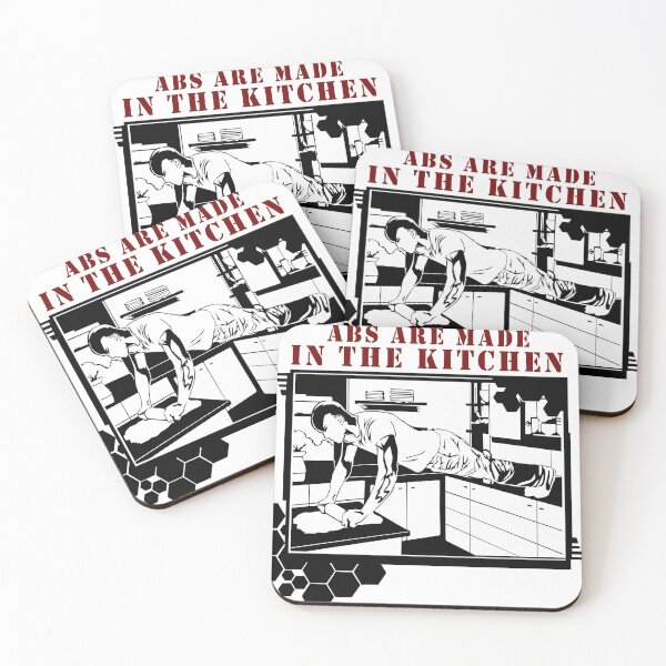Item preview, Abdominal muscles are made in the kitchen. Motivation design designed and sold by gideonm.