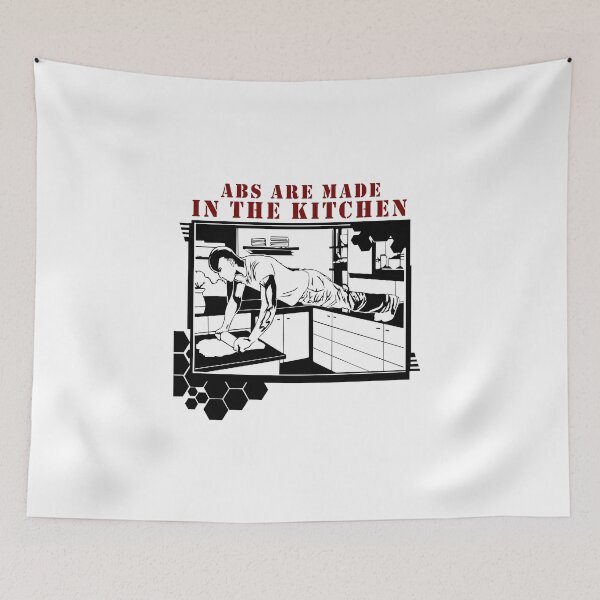 Item preview, Abdominal muscles are made in the kitchen. Motivation design designed and sold by gideonm.