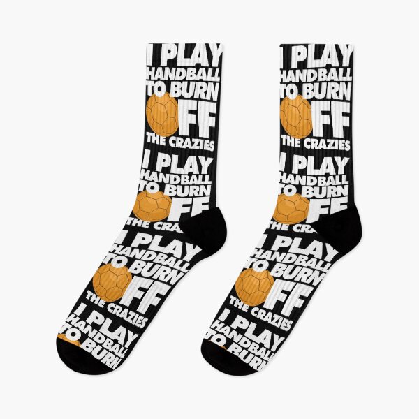 Item preview, I play Handball to Burn Off the Crazies Funny Sports designed and sold by elhefe.