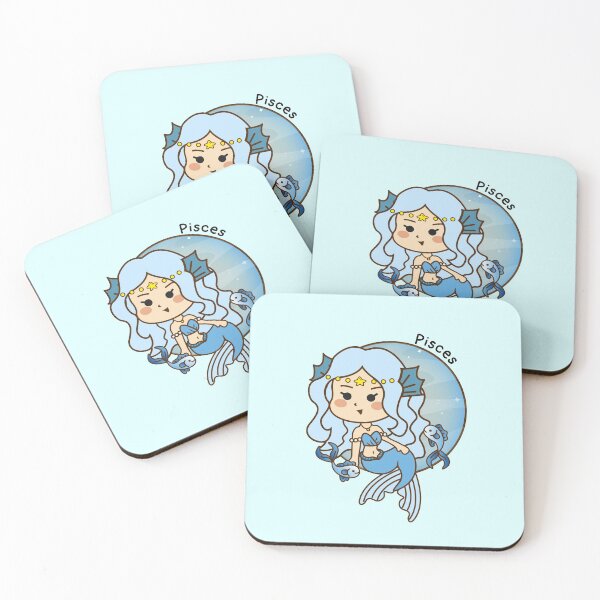 Item preview, Pisces Zodiac Girl designed and sold by blossombook.