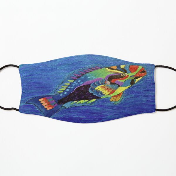 Parrot fish Kids Mask