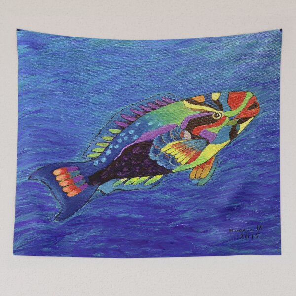 Item preview, Parrot fish designed and sold by maggie326.