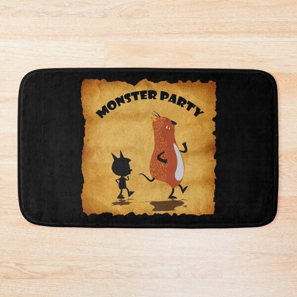 Item preview, Monster Party Old Poster  designed and sold by Desenatorul1976.