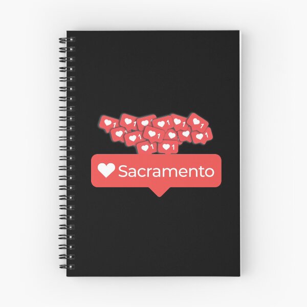 Item preview, Love My Sacramento California Notification Hearts designed and sold by elhefe.