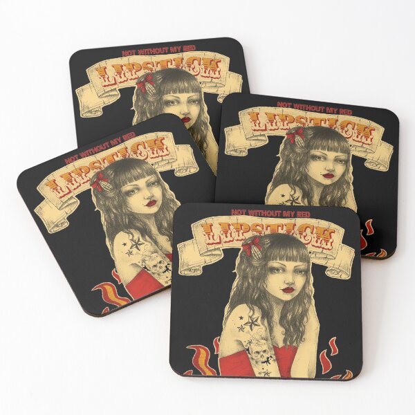 Item preview, Not without my red lipstick designed and sold by saravidigal.