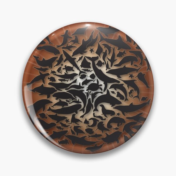 Item preview, Climate change reduces fish stocks face mask fish designed and sold by SiRaGeckoDesign.