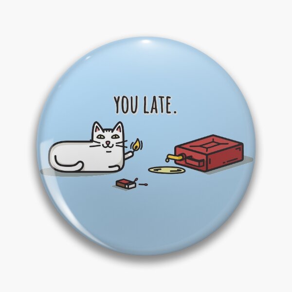 Item preview, Evil Cat: The Arsonist designed and sold by beardsandcats.