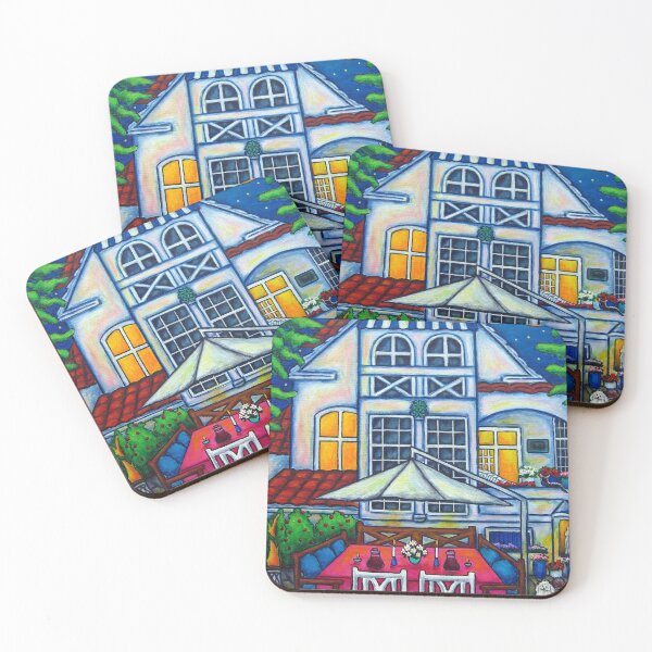 Item preview, The Little Festive Danish House designed and sold by Lisa Lorenz Paintings.