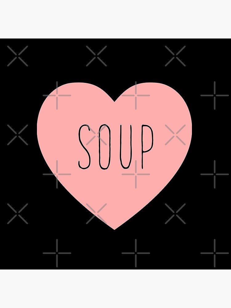 I Love Soup Heart by thepinecones
