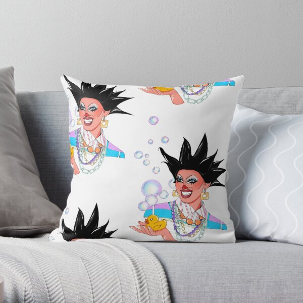 Crystal Methyd Throw Pillow