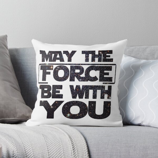 Star Wars May The Force Be With You Decorative Pillow