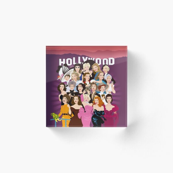 My Hollywood Acrylic Block