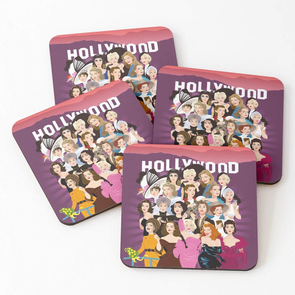 My Hollywood Coasters (Set of 4)
