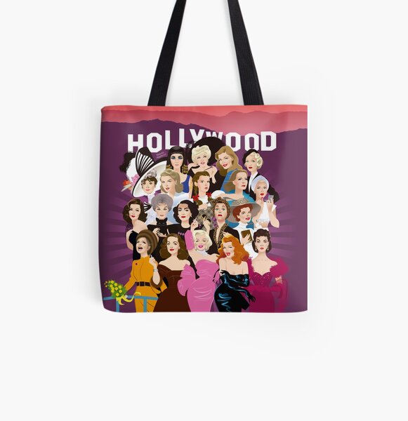 My Hollywood All Over Print Tote Bag