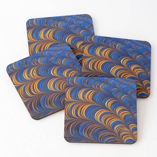 Item preview, Fractal Art orange and blue designed and sold by mhfoto.