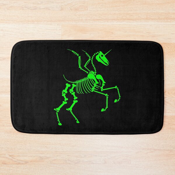 Item preview, unicorn skeleton running designed and sold by Desenatorul1976.