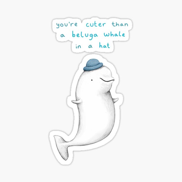 You re cute. Beluga стикер. Стикеры Белуга кот. Beluga Cat нарисованный. Кот улыбается Beluga рисунок.