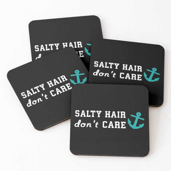 Item preview, Beach Hair Don't Care | Salty Hair Don't Care | Beach Vacation Accessories | Summer Accessories designed and sold by fourstripes.