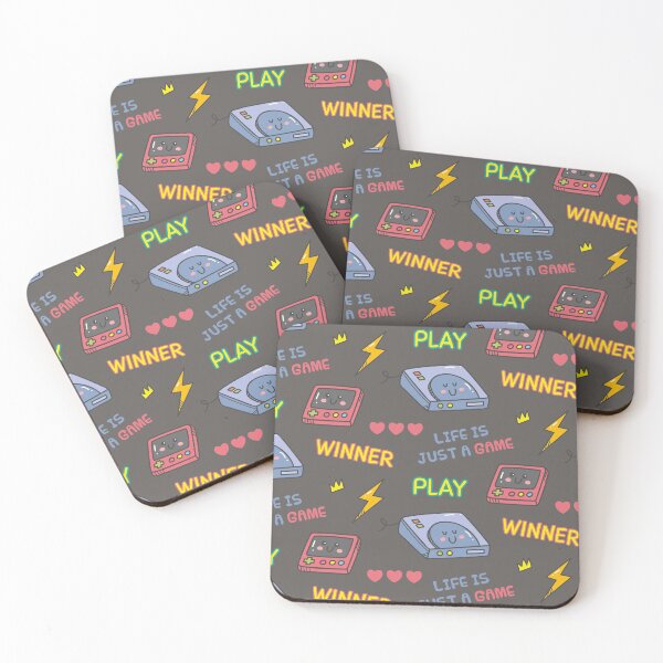 Item preview, Kawaii Video Game Pattern designed and sold by anziehend.