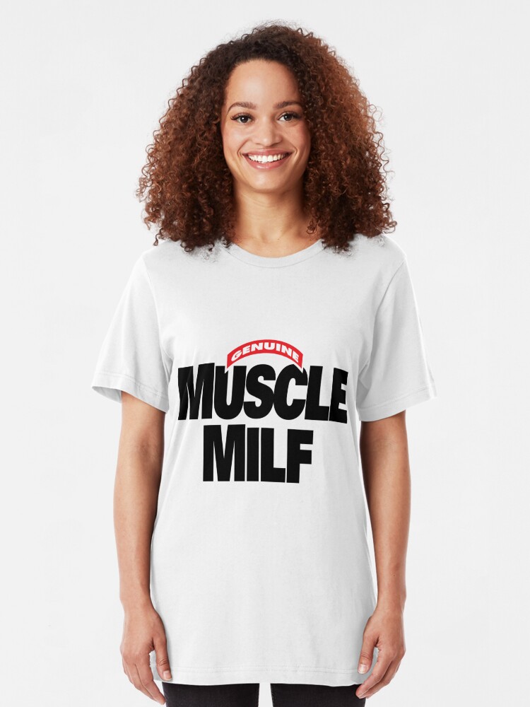 Download "Muscle Milf T-Shirt" T-shirt by MrAmpsycho | Redbubble