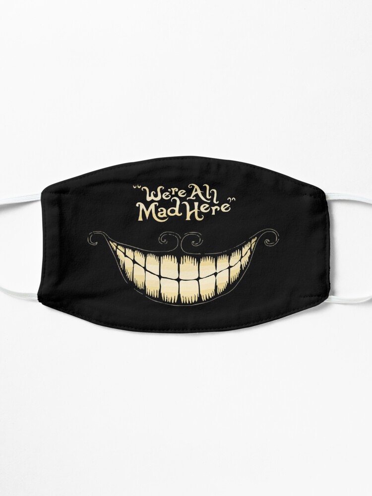 Alternate view of Alice-We're all mad here Mask