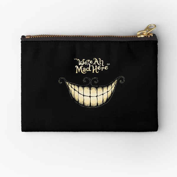 Alice in Wonderland Pouch, Zipper Makeup Pouch