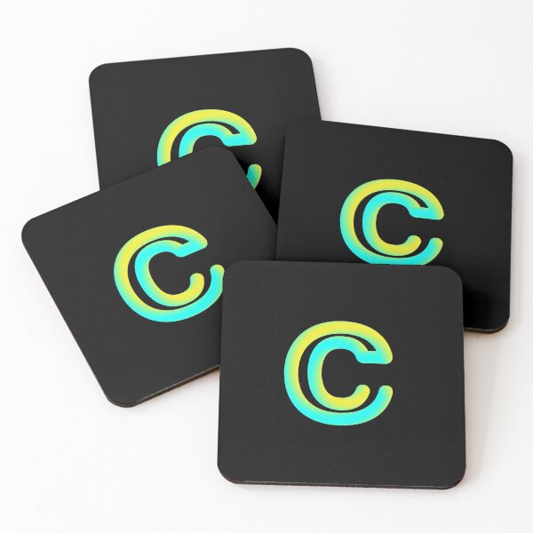 Item preview, Name Initial :  C designed and sold by CurvedPoints.
