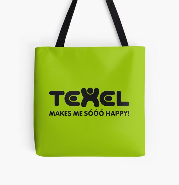 Texel macht mich so glücklich Allover-Print Tote Bag