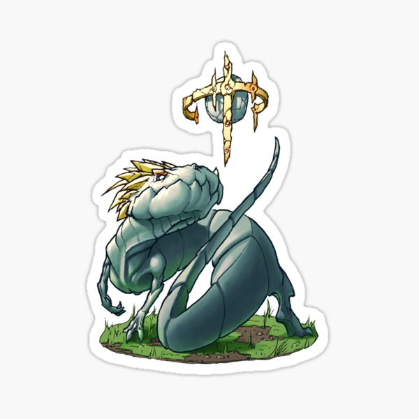 Oeuf et dragon Sticker