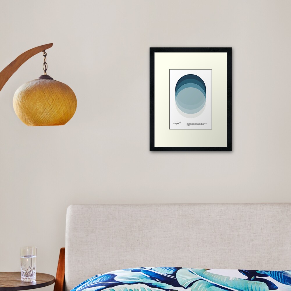 Shapes 02 Framed Art Print