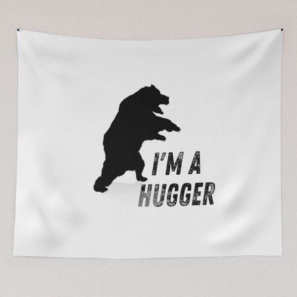 Item preview, I'm A Hugger Bear designed and sold by CatMonkStudios.