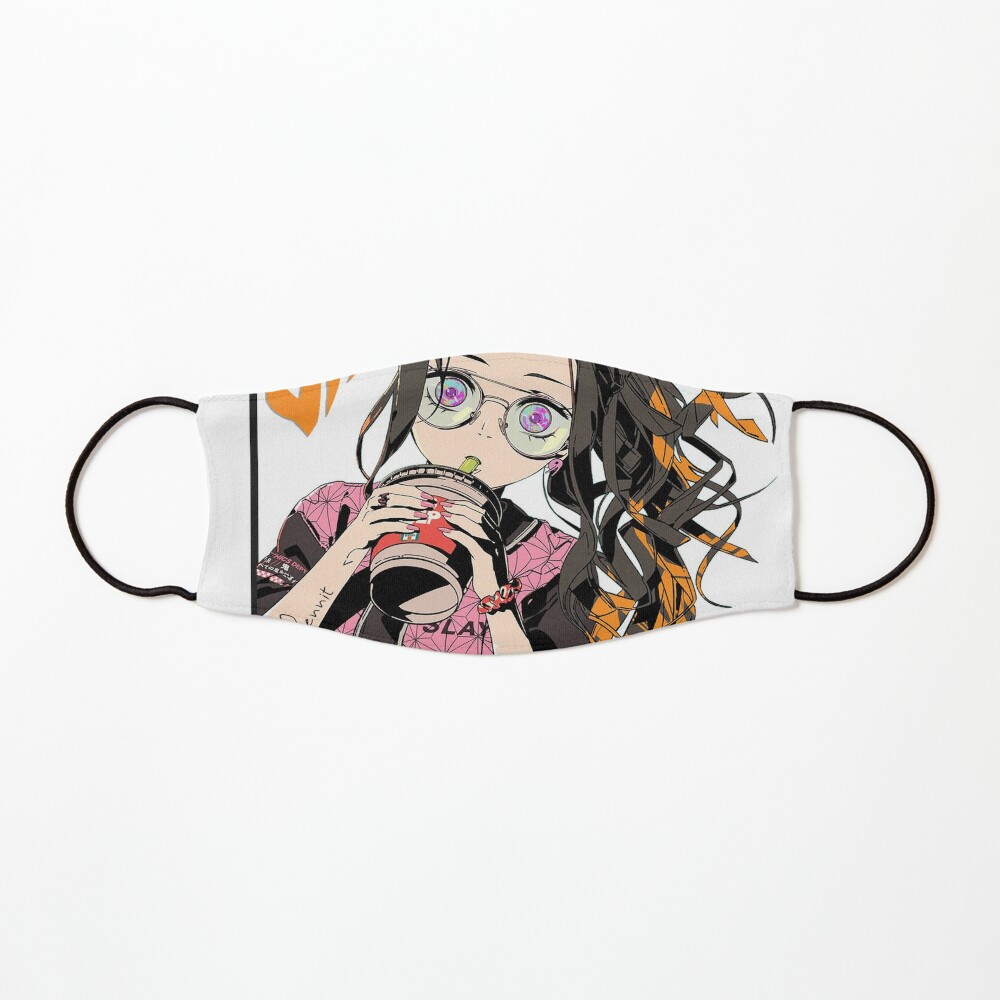 Casual Waifu Nezuko Kny Anime Kimetsu No Yaiba Demon Slayer T Shirt Cute Kawaii Girl Otaku Nerd Weeb Gamer Shirt Stickers Mask By Shennit Redbubble