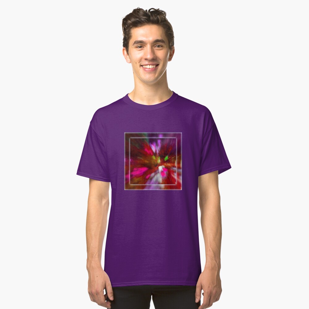 Rainy Day: Tulips, Zoomed Classic T-Shirt