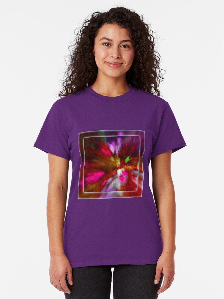 Alternate view of Rainy Day: Tulips, Zoomed Classic T-Shirt