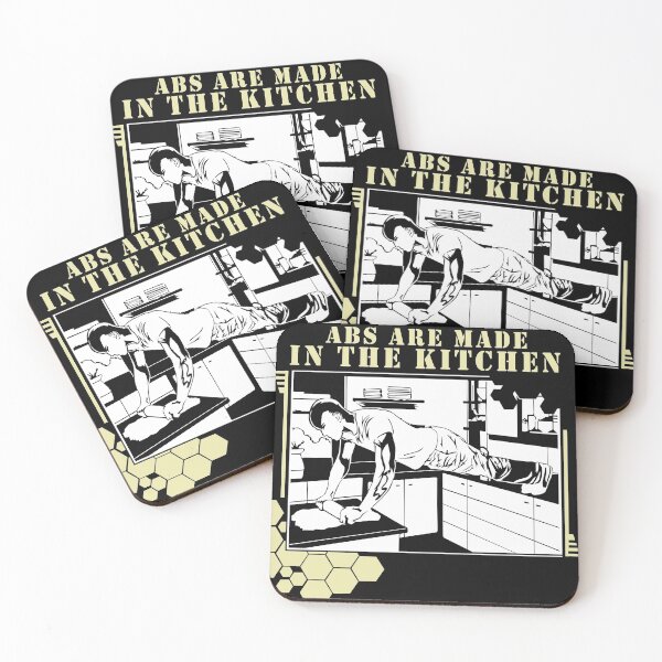 Item preview, Abdominal muscles are made in the kitchen. Motivation and training design designed and sold by gideonm.