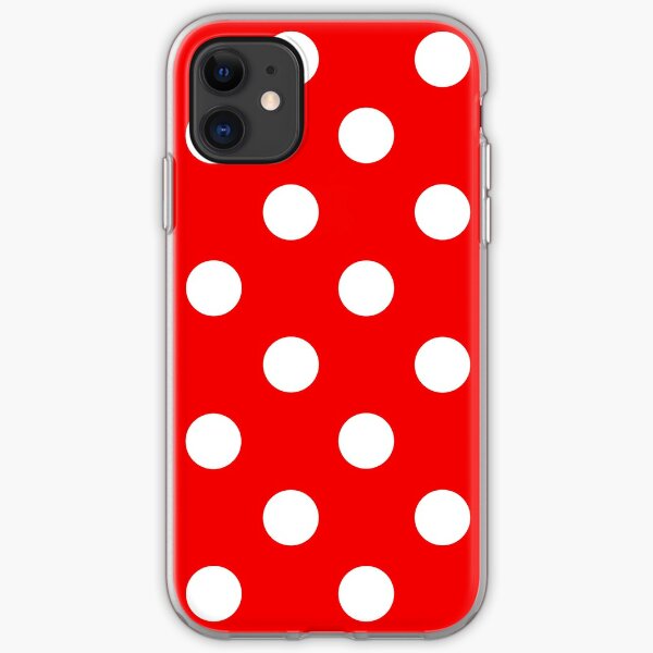 100 Cases Muffin Cases in Red with White Polka Dots Design