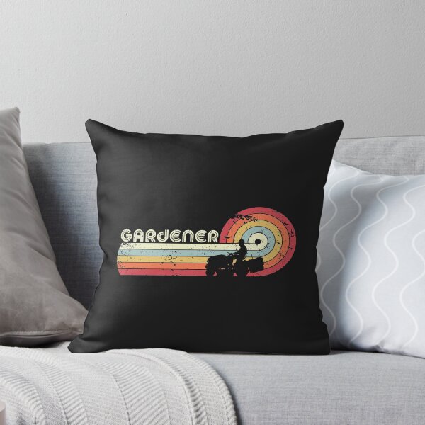 Item preview, Gardener, Lawn Mower Print. Retro Style Groundskeeper Graphic designed and sold by PackAPunch.