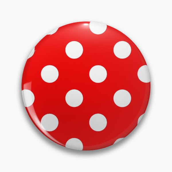 Item preview, Red & WHite Polka Dot designed and sold by Curbside Prophet.