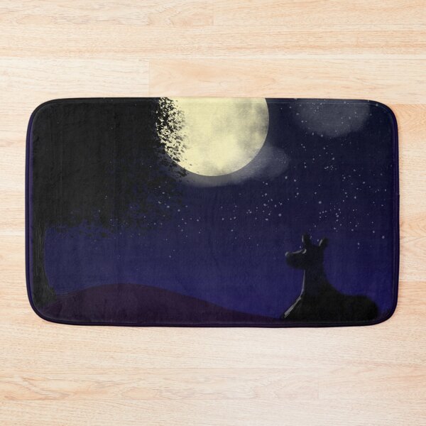 Item preview, Dog Gazing at the Moon designed and sold by Jeffrey Louis Salkilld.